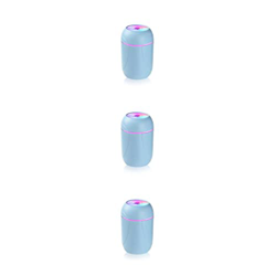 LEELLY Cool Mist Humidifiers 3 Set de humidificador de Aire Desktop Home Car USB Timing Difusor con luz Nocturna Ajustable Portable Sleeping Decoratio en oferta
