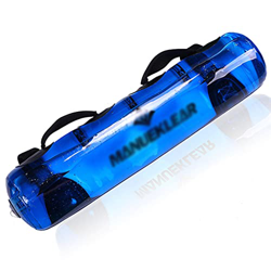 FMOPQ Bolsa de Pesas de Agua Slam Ball, Bolsa búlgara de Entrenamiento con Peso Aqua Ajustable de 0 a 44 Libras para Equipo de Ejercicio de Trabajo Pe en oferta