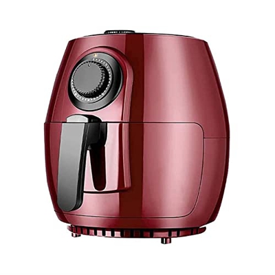 Freidora De Aire para Uso Doméstico, Freidora De Aire Eléctrica De 5L, Horno con Control De Temperatura, Cesta Antiadherente para Freír, Función De Ap