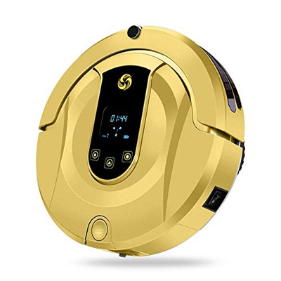 LILIANG - Robot aspirador, aspiradora robótica 3 en 1, auto carga, sensor de colisión anticaída, súper delgado, silencioso, 4 modos de limpieza, robot