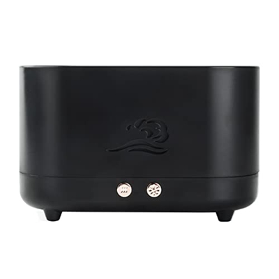Humidificadores USB silenciosos, difusor de Llama, humidificador Esencial LED para Dormitorio Interior, protección contra Niebla, botón de Apagado aut
