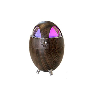 Humidificadores para el hogar y las plantas, luz LED colorida, humidificador de 350 ml, salida doble, mini difusor de aire, rociador de niebla para do