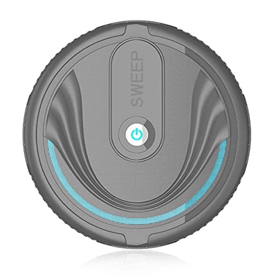LILIANG - Juguete robot de barrido inteligente, limpiador automático para el hogar, mini aspiradoras robóticas inteligentes, diseño delgado que funcio
