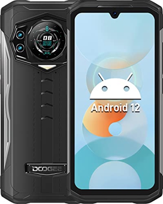 DOOGEE S98 [2022] Movil Resistente Agua y Golpes Android 12, 8GB+256GB, Helio G96 Smartphone 4G, Cámara Triple 64MP Visión Nocturna, 512 GB 6000mAh Ba