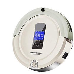 LILIANG - Robot aspirador, aspiradora robótica 3 en 1, auto carga, pared virtual, sensor de colisión anticaída, 4 modos de limpieza, robot de limpieza en oferta