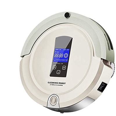 LILIANG - Robot aspirador, aspiradora robótica 3 en 1, auto carga, pared virtual, sensor de colisión anticaída, 4 modos de limpieza, robot de limpieza