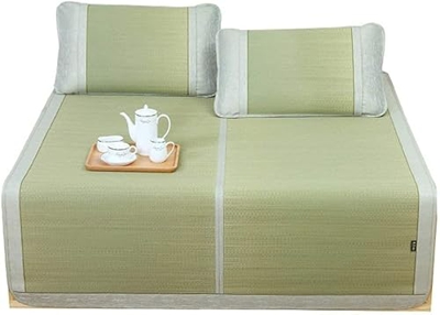 DYCIN Alfombras para Dormir de Verano Colchoneta de bambú Alfombra de sueño torto de bambú Alfombra de Paja colchón de sueño colchón colchón Plegable 