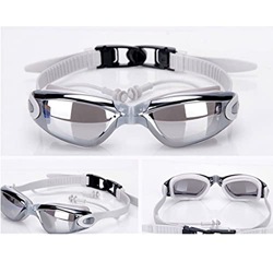 ZLYPSW Gafas de natación Profesional Gafas para Hombres Mujeres Silicone Piscina para Adultos Gafas Ópticas Eyewear de natación Impermeable (Color : C características