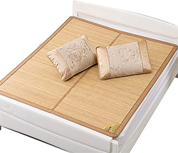 Alfombras para dormir de verano Mat de cama de bambú Pad, almohadilla de enfriamiento de verano for dormir for dormir, bambú de bambú de verano, colch precio