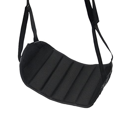 Columpio Jardín Exterior Pelujetador de avión de viaje, hamaca, espuma de memoria premium, hamaca de descanso for pie, hamaca de pierna for oficina de