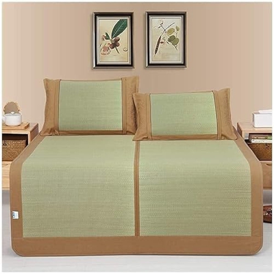 DYCIN Alfombras para Dormir de Verano Colchoneta de bambú Alfombra de sueño torto de bambú Alfombra de Paja colchón de sueño colchón colchón Plegable 