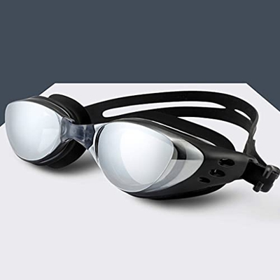 ZLYPSW Gafas de natación Myopia Hombres y Mujeres Anti-Niebla Profesional Impermeable Silicone Arena Piscina Gafas de natación Adult Eyewear (Color : 
