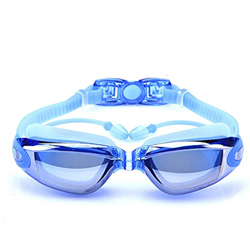 ZLYPSW Gafas de natación Sin Fugas Anti Fog UV Protección Gafas de natación con Clip de Nasal Ear Plach Funda Protectora para Hombres Adultos Mujeres  características