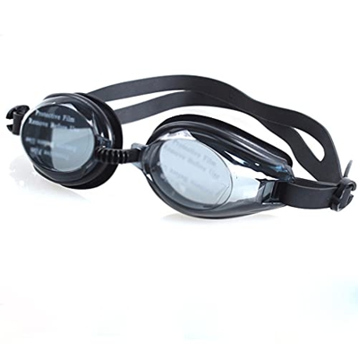 ZLYPSW Gafas Ajustables Gafas de natación Anti-Niebla Protege a los niños Impermeable Silicona Espejos Gafas de natación (Color : A)