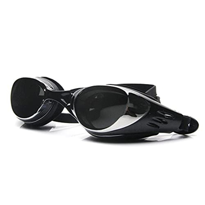 ZLYPSW Verano Hombres Mujeres Electroplate Natación Gafas Impermeable Eyewear Silicona Anti Niebla Agua Buceo Piscina Vidrios (Color : A)