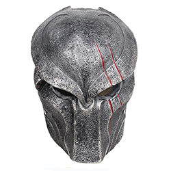 YeSbTx Predator Alien Warrior Wolf Airsoft Mask Halloween Party Paintball Máscara con protección de Ojo de Malla de Metal características
