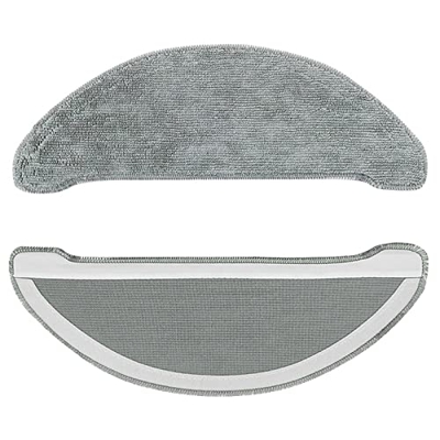 HUAYUWA 2 trapos de limpieza compatibles con ROIDMI EVE Plus Robot Partes de aspirador Accesorios