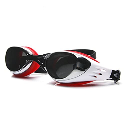 ZLYPSW Verano Hombres Mujeres Electroplate Natación Gafas Impermeable Eyewear Silicona Anti Niebla Agua Buceo Piscina Vidrios (Color : B)