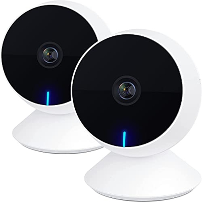 Camara Bebes, Laxihub 1080P FHD Vigilabebes con App, Visión Nocturna WiFi 2,4 GHz, Sensor de Movimiento, Audio Bireccional, Almacenamiento en Nube, Co