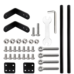 For la creality Ender-3 3S 3Pro V2 3D Printer de Soporte Kit de Varilla de extracción de Aluminio Conjunto de Varilla de Enlace de aleación de Alumini en oferta