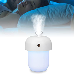 mumisuto Humidificadores, Humidificador USB 300ml Difusor de Aceite Esencial de aromaterapia portátil con luz Nocturna para el hogar Dormitorio Oficin en oferta