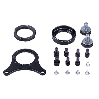 Tuercas de tornillo para 68-100mm Bafang Mid Motor BBS01 BBS01 BBSHD, componentes de montaje de bicicletas eléctricas