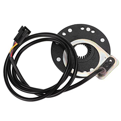 BuyWeek Sensor de Asistencia de Pedal de Bicicleta eléctrica, 8 Sensor de Asistencia de Sensor de Pasillo único magnético Kit de Sistema de Asistencia