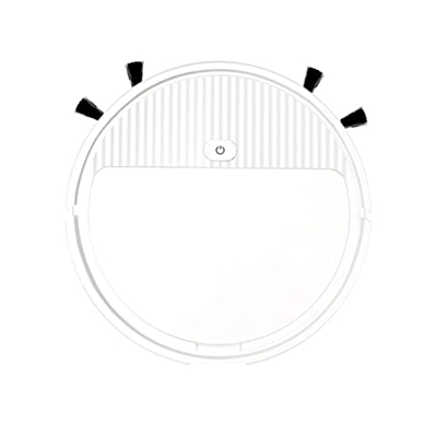 Beyori Aspirador robótico, aspirador robótico de carga automática, ideal para pelo de mascotas, hogar y cocina, piso duro y alfombra de pelo bajo (col