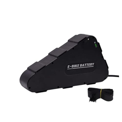 WILLQ 48V 20Ah Ebike Batería de Litio 52V 20Ah Paquete de batería para Bicicletas eléctricas 1000W 1500W Batería Triangular para Motor/con Cargador 3A en oferta