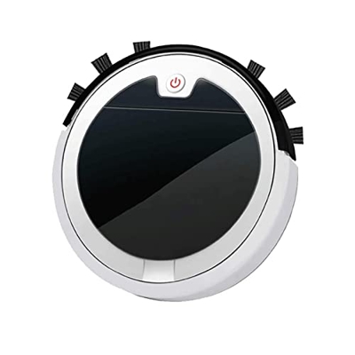 Beyori Aspiradora robótica de 2800 PA (delgada) succión máxima fuerte, silenciosa múltiples modos de limpieza, aspiradora de carga automática, para pe