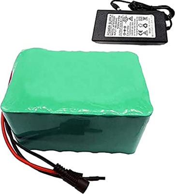 stdpcxz Paquete De Batería De Iones De Litio De 24V 15Ah E-Bike 18650 Batería De Bicicleta Eléctrica 29.4V 15000Mah Batería De Alta Capacidad con Carg