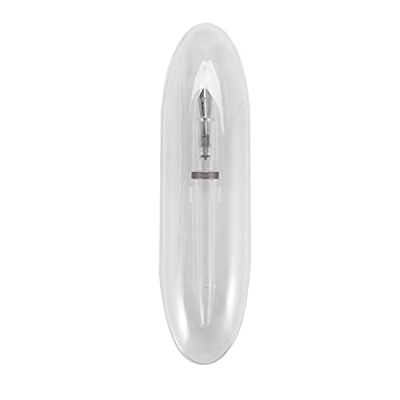PYNQ Pluma estilográfica de 0,5 mm con cuentagotas de alta capacidad, bolígrafos transparentes para oficina, suministros escolares para escritura de e