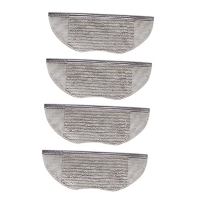 RANRAO Toallita de microfibra compatible con el robot aspirador Medion X40 SW (MD 20040)