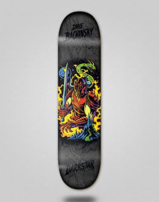 Darkstar monopatín Skate Skateboard Deck Tabla Bachinsky Blacklight Super Sap R7 8.0
