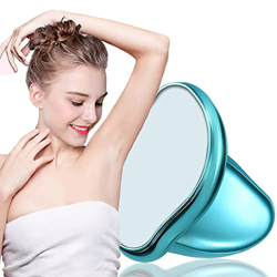 Crystal Hair Eraser, Depiladora Fisica Indolora, Borrador de Pelo de Cristal, Herramienta de depilación de Belleza Corporal Reutilizable, depiladora S precio