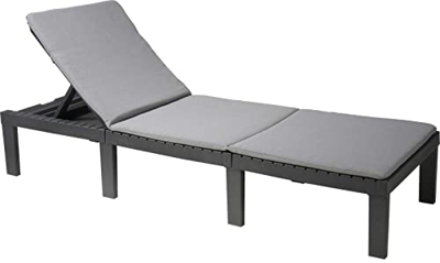 made2trade Haiti - Tumbona de jardín modular, fabricada en Italia, para el verano, incluye cojín