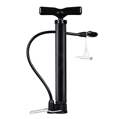 Jorzer Bomba de Bicicleta Bomba de Aire Bomba de Aire Mini Bicicleta Bomba de Aire de 120 Pisos con Bomba de Bicicleta de Aguja de Bola multifunción p