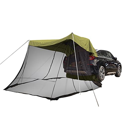SUV Carpa Camping Toldo Refugio Auto Dosel Remolque Sombra Viaje Familia Mochilero Llevar Bolsa Persona Portátil Impermeable A Prueba De Viento Al Air