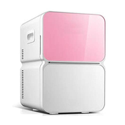 Mini Fridge Portable Beauty Refrigerator Hot and Cold Settings 22L Large Capacity for Makeup and Skin Care for Car and Home