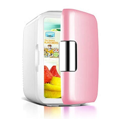 Portable Beauty Refrigerator Mini Fridge Hot and Cold Settings 6L Large Capacity for Makeup and Skin Care for Car and Home