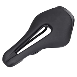 JINPENGRAN Sillín De Bicicleta, Sillín De Bicicleta, Sillín De Carretera De Montaña, Asientos De Diseño Hueco, Piezas De Asiento De Ciclismo De Cuero  precio