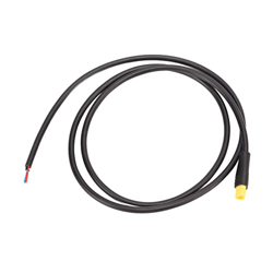 Nimomo Cable de extensión de Bicicleta eléctrica 3 Cable de extensión de Bicicleta eléctrica Cable de extensión Estable Macho de 3 Pines para Biciclet en oferta