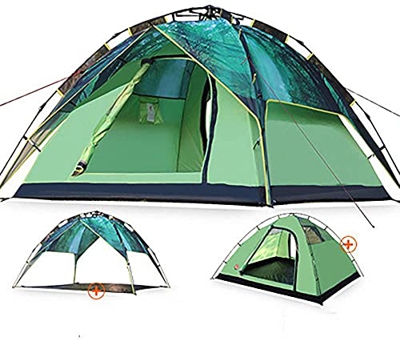 tiendas campaña ligeras Tiendas de campaña tipo cúpula, tienda de campaña, refugio emergente automático para 3-4 personas, tienda de campaña resistent