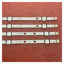 YAKESTYLE Piezas reemplazables- 4pcs/Set DIRIGIÓ Bar Compatible con 4 3PUS6031 VES430QNDL-2D-U11 Telefunken D43U600M4CW 43LV3A63DB LUX00143004 VESTEL  precio