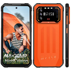 Teléfono Móvil Resistente 2022 IIIF150 Air1 Pro, 6GB + 128GB Móviles Libres, 48MP+20MP Visión Nocturna Movil Impermeable, 6.5" FHD+ Teléfono Robusto A precio