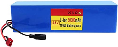 Batería De Bicicleta Eléctrica 48V 30000Mah 13S3P Batería De Litio Para Monociclo Eléctrico De Auto Equilibrio Scooter Hoverboard Bicicleta Eléctrica 