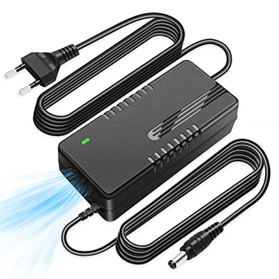 Cargador para patinete eléctrico de 42 V, 2 A, batería de 36 V, fuente de alimentación para bicicleta eléctrica, scooter, bicicleta eléctrica, batería