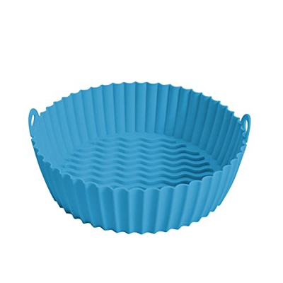 Reemplazo para revestimientos de papel,Pote de silicona freidora de aire,Cocina antiadherente resistente al calor Alimentos Safe Silicone Pot Air Frey