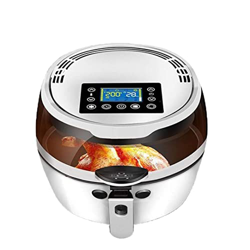 Freidora de Aire, Olla eléctrica Oilles con Funciones de Cocina, LCD Pantalla táctil Digital con Control de Temperatura preciso, Cesta Antiadherente,  características