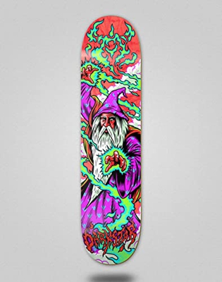 Darkstar monopatín Skate Skateboard Deck Tabla Whip HYB Red 8.0